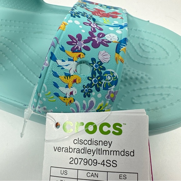 Crocs Vera Bradley Disney The Little Mermaid Sandals - Picture 7 of 9